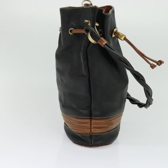 Authentic GUCCI Shoulder Bag Leather Black - Picture 10 of 16